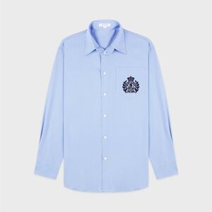 SPORTY & RICH H&W Crest Oversized Shirt M